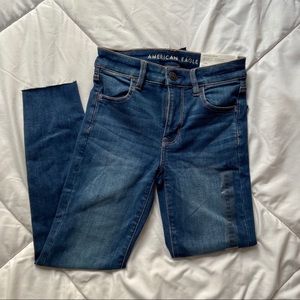 American Eagle High Rise Jegging Crop
